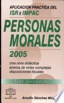 Aplicación práctica del ISR E IMPAC, personas Morales 2004