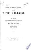 Arbitraje internacional entre el Perú y el Brasil