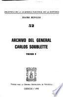 Archivo del General Carlos Soublette
