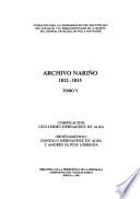 Archivo Nariño: 1812-1815