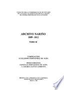 Archivo Nariño: Presidencia de Cundinamarca, 1809-1812