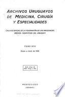 Archivos uruguayos de medicina, cirugía y especialdades