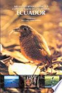 Áreas importantes para la conservación de las aves en Ecuador