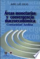 Areas monetarias y convergencia macroeconómica