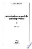 Arquitectura española contemporánea: 1950-1960