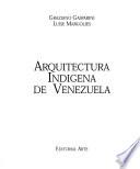 Arquitectura indígena de Venezuela