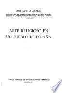 Arte religioso en un pueblo de España