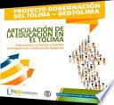Articulación de la educación en el Tolima