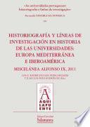 As universidades portuguesas: historiografia e linhas de investigação
