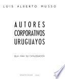 Autores corporativos uruguayos