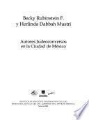 Autores judeoconversos en la Ciudad de México