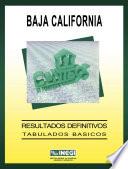 Baja California. Conteo de Población y Vivienda, 1995. Resultados definitivos. Tabulados básicos