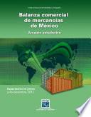 Balanza comercial de mercancías de México. Anuario estadístico. Exportación en pesos. julio-diciembre 2012