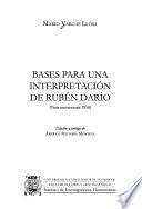 Bases para una interpretación de Rubén Darío