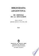 Bibliografía argentina de ciencias de la educación