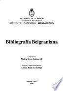 Bibliografía belgraniana