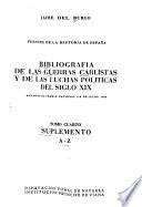 Bibliografía de las guerras carlistas y de las luchas políticas del siglo XIX