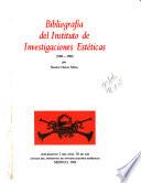 Bibliografía del Instituto de Investigaciones Estéticas, 1966-1968