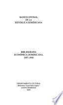 Bibliografía económica dominicana, 1997-1998