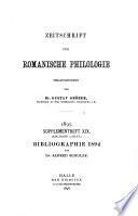 Bibliographie romane