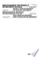 Bibliographie universelle de sécurité sociale