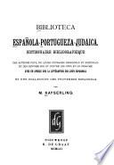 Biblioteca española-portugueza-judiaca