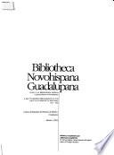 Bibliotheca novohispana guadalupana