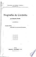 Biografía de Córdoba