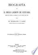 Biografía de d. Diego Ladrón de Guevara