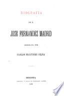 Biografía de d. José Fernandez Madrid