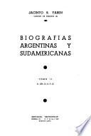 Biografías argentinas y sudamericanas