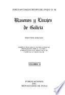 Blasones y linajes de Galicia: Parte genealógica, G-M. 2a ed