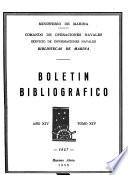 Boletín bibliográfico - Bibliotecas de Marina