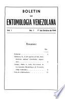 Boletín de entomología venezolana