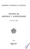 Boletín de historia y antigüedades