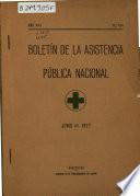 Boletín de la asistencia pública nacional