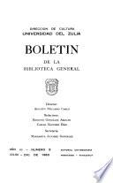 Boletín de la Biblioteca General