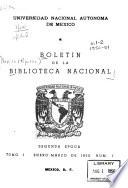 Boletín de la Biblioteca Nacional