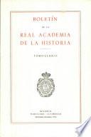 Boletin de la Real Academia de la Historia. TOMO CLXXIII. NUMERO III. AÑO 1976