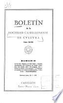 Boletín de la Sociedad Castellonense de Cultura