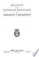 Boletin de la Sociedad de Geografia y Estadistica de la Republica Mexicana