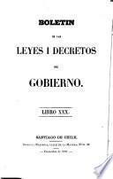 Boletín de las leyes i decretos del Gobierno