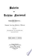 Boletín del Archivo Nacional