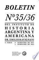 Boletín del Instituto de Historia Argentina y Americana