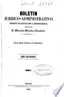 Boletín jurídico-administrativo