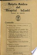 Boletín médico del Hospital Infantil de México