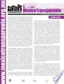 Boletín México Transparente Año 2, Núm. 3
