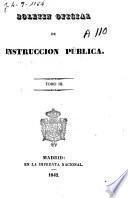 Boletín oficial de instrucción pública
