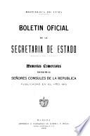 Boletín oficial de la Secretaría de Estado de la República de Cuba