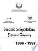 Bolivia directorio de exportadores